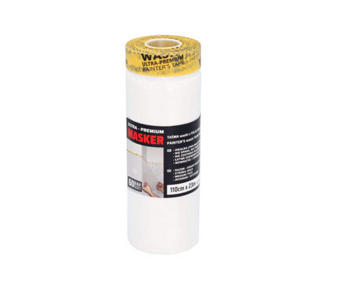 [MW110_59239] Masker-voorgetapete schilders Washi-tape 110cm x 23m